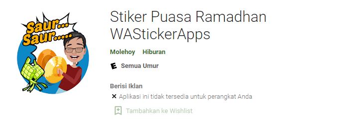 Download dan Instal Aplikasi Stiker Populer untuk WhatsApp (WA)